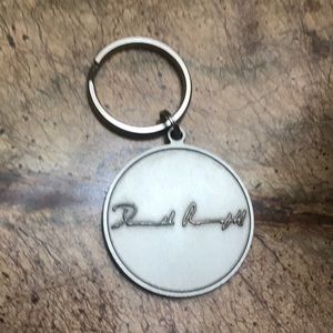 Donald Rumsfeld Signature Keychain Defense Dept.